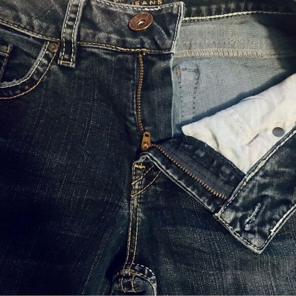 Silver Jeans Suki Bootcut Fringed Cuff Jeans Size 27 - Picture 3 of 13